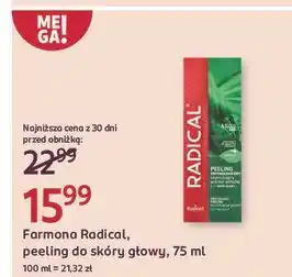 Peeling enzymatyczny do skóry głowy Farmona Radical