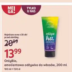 Rossmann Odżywka emolientowa Only Bio Hair Balance oferta