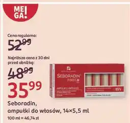 Rossmann Ampułki przeciw wypadaniu włosów Seboradin Forte oferta