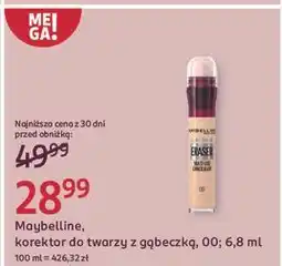 Rossmann Korektor w płynie 00 ivory Maybelline Eraser Instant Anti Age oferta