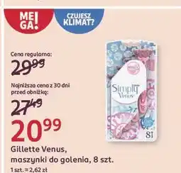 Rossmann Maszynka do golenia Gillette Simply Venus 3 oferta
