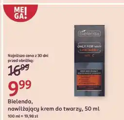 Rossmann Krem do twarzy nawilżajacy Bielenda Only For Men Extra Energy oferta