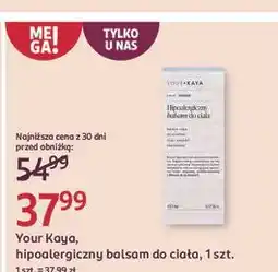 Rossmann Balsam do ciała hipoalergiczny Your Kaya oferta