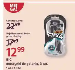 Rossmann Maszynka do golenia Bic Flex 4 oferta