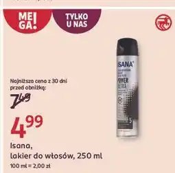 Rossmann Lakier do włosów Isana Power Extreme oferta
