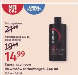 Rossmann Szampon do włosów Syoss Intense Color oferta