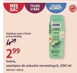 Rossmann Szampon do włosów 7 ziół Isana oferta