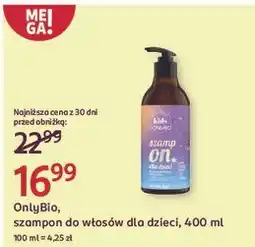 Rossmann Szampon dla dzieci Only Bio Hair Balance oferta
