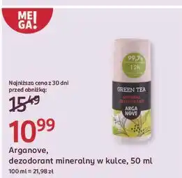 Rossmann Dezodorant green tea Arganove oferta
