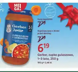 Rossmann Zupka gulaszowa z ziemniaczkami Gerber Junior oferta