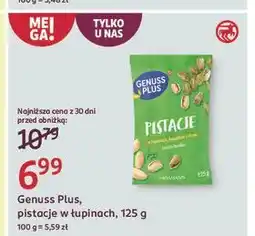 Rossmann Pistacje solone Genuss Plus oferta