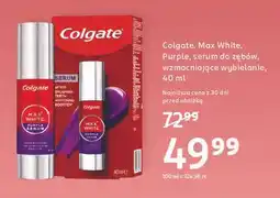 Rossmann Serum do zębów wzmacniające wybielanie Colgate Max White oferta