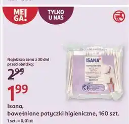 Rossmann Patyczki kosmetyczne Isana oferta