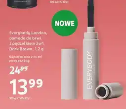 Rossmann Pomada do brwi dark brown Everybody London oferta