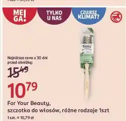 Rossmann Szczotka do włosów okrągła nadająca objętość For Your Beauty oferta