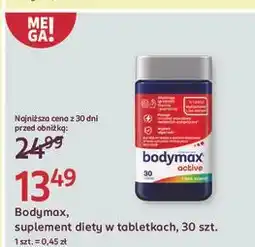 Rossmann Suplement diety zeń-szeń Bodymax Active oferta