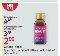 Rossmann Napój beauty shot Welsom oferta
