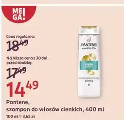 Rossmann Szampon do włosów aqua light Pantene Pro-V oferta