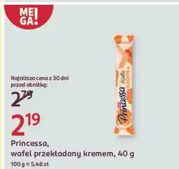 Rossmann Wafelek biała krówka Princessa oferta