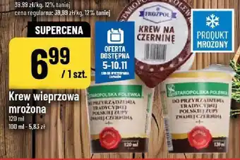 Polomarket Krew wieprzowa mrożona POLOmarket oferta