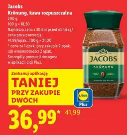 Lidl Kawa rozpuszczalna Krönung Jacobs oferta