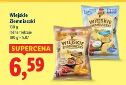 Lidl Chipsy, różne rodzaje Wiejskie Ziemniaczki oferta