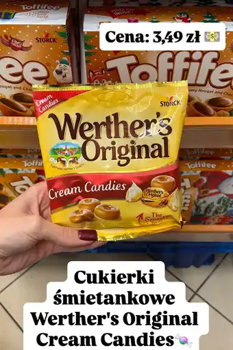Dino Cukierki śmietankowe Cream Candies Werther's Original oferta