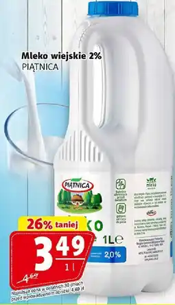 Prim Market Mleko wiejskie 2% PIĄTNICA oferta