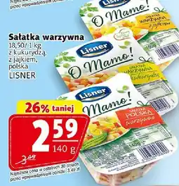 Prim Market Sałatka warzywna z kukurydzą, z jajkiem, polska LISNER oferta