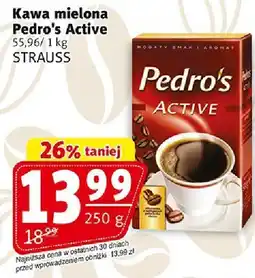 Prim Market Kawa mielona Pedro's Active STRAUSS oferta