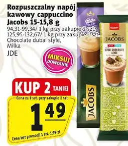 Prim Market Rozpuszczalny napój kawowy cappuccino Jacobs 15-15,8 g JDE oferta