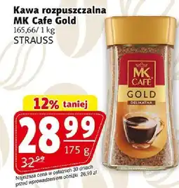 Prim Market Kawa rozpuszczalna MK Cafe Gold STRAUSS oferta