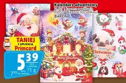 Prim Market Kalendarz adwentowy z mleczną czekoladą BARON oferta