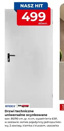 Mrówka Drzwi techniczne Radex oferta