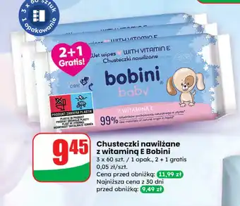 Dino Chusteczki nawilżane Bobini oferta
