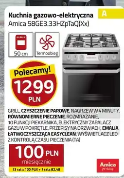 Kakto Kuchenka gazowo-elektryczna Amica oferta