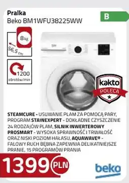 Kakto Pralka Beko oferta