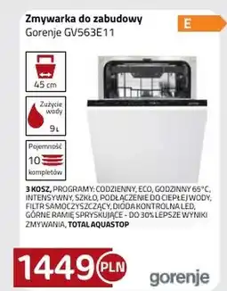Kakto Zmywarka do zabudowy Gorenje oferta