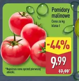 ALDI Pomidory oferta