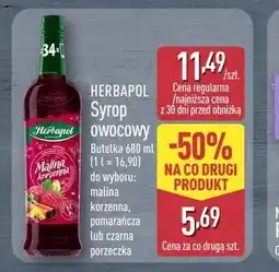 ALDI Syrop Herbapol oferta