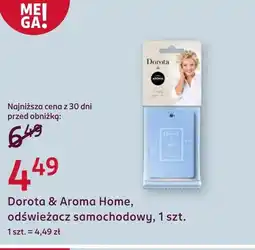 Rossmann Odświeżacz samochodowy Aroma Home oferta