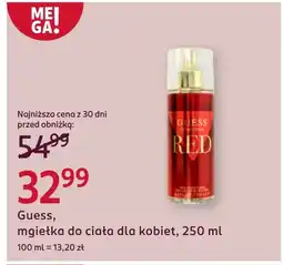 Rossmann Mgiełka do ciała Guess oferta