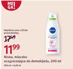 Rossmann Mleczko do demakijażu Nivea oferta