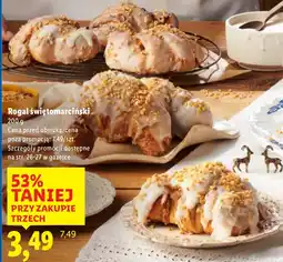 Lidl Rogal świętomarciński oferta