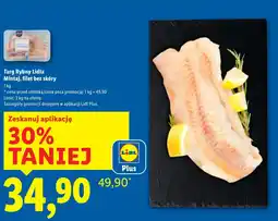 Lidl Mintaj Targ rybny Lidla oferta