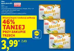 Lidl Masło Pilos oferta