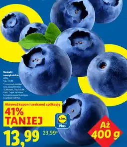 Lidl Borówki amerykańskie Plus-Plus oferta