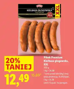 Lidl Kiełbasa Pikok oferta