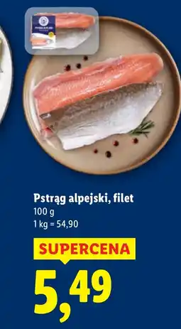 Lidl Pstrąg oferta