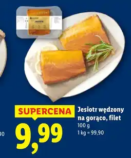 Lidl Jesiotr wędzony oferta